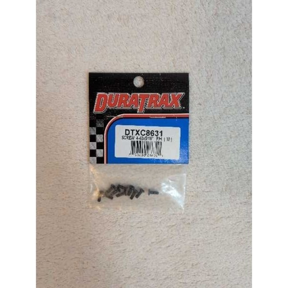 DURATRAX DTXC8631 SCREW 4-40x5/16" FH RC Parts NEW